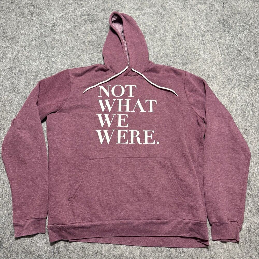 The Chosen TV Series "Not What We Were" Hoodie Burgundy Maroon Christian Sz 3XL